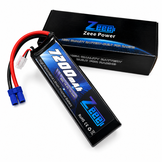 ZEEE 4S Lipo Battery 7200mAh 80C 14.8V