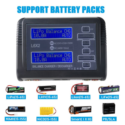 C240 LIPO Battery Charger L6X2