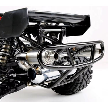 Double Exhaust Pipe With Metal bumper 1/5 Baja 5B 5T 5SC