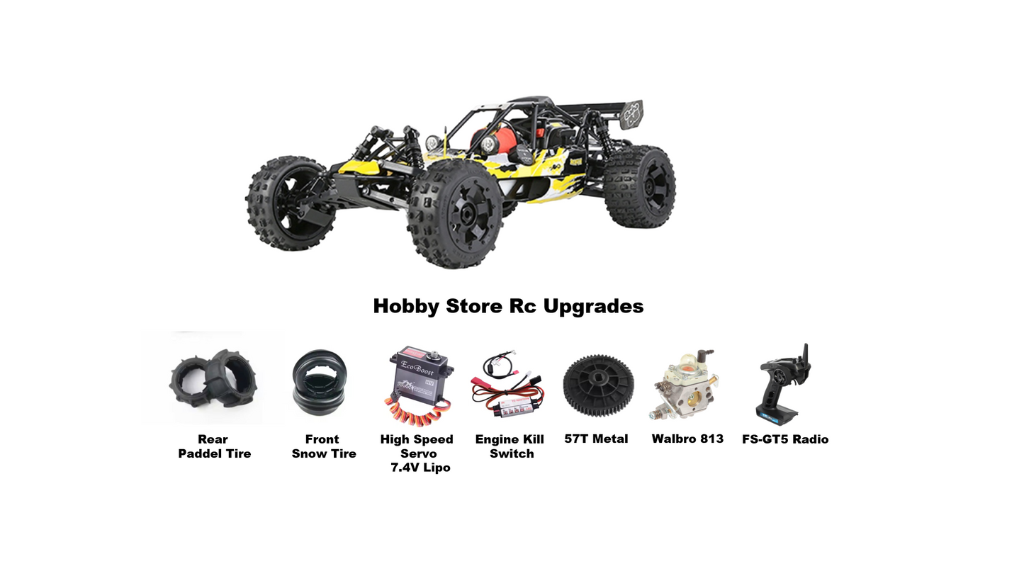 Baja 5B 29cc Buggy Upgraded By Hobby Store RC