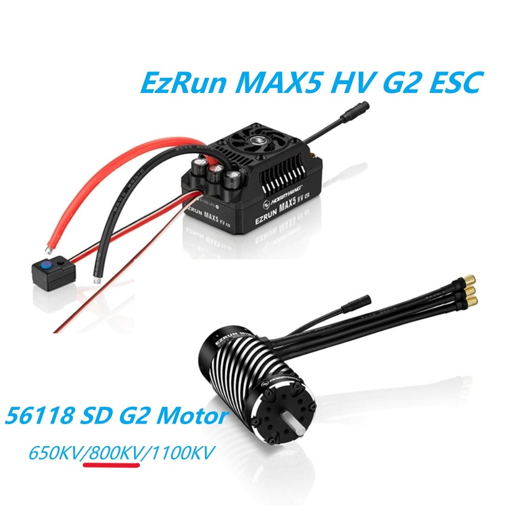 Hobbywing EZRUN MAX5 HV G2 800KV 250A Combo SET