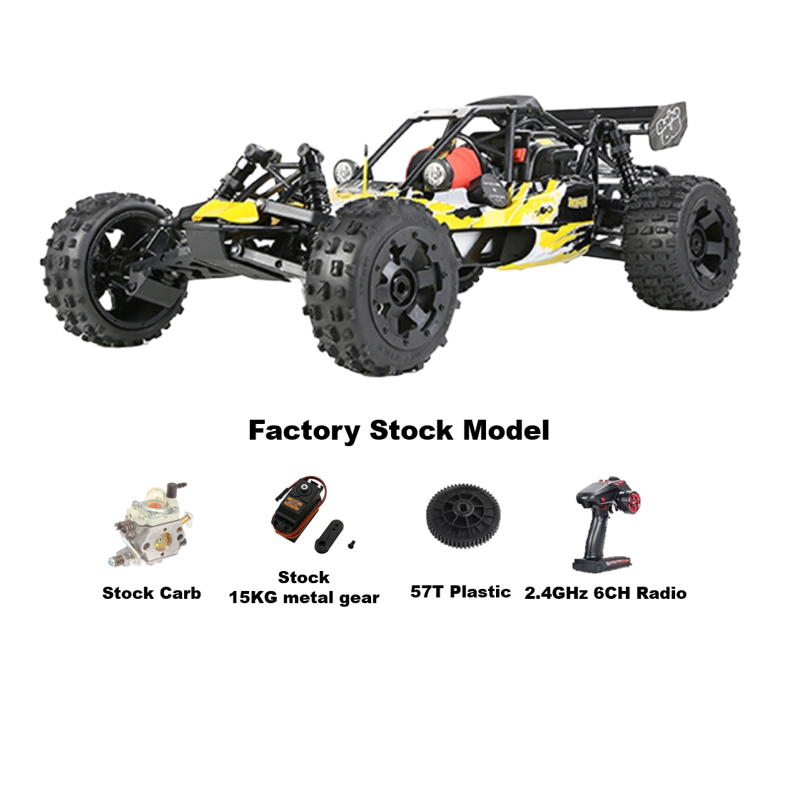 Baja 5B 29cc Buggy Upgraded By Hobby Store RC